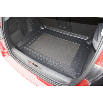 Tapis de coffre Peugeot 308 II, carrosserie berline, fabrication 08.2013 - 11.2021, coffre inférieur, la roue de dépannage- petite | 193572