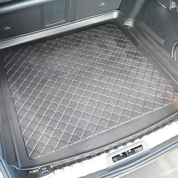 Tapis de coffre Peugeot 508 II Hybrid, carrosserie break, fabrication 06.2019 - présent, inclusivement pour modèles avec système des rails de fixation | 193576GRD