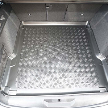 Tapis de coffre Peugeot 308 Hybrid, carrosserie break, fabrication 2022 - présent, coffre supérieur, plancher variable en la position la plus haute | 193587BSC