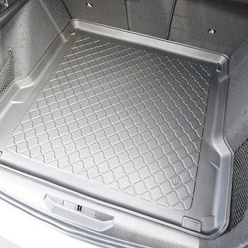 Tapis de coffre Peugeot 308 Hybrid, carrosserie break, fabrication 2022 - présent, coffre supérieur, plancher variable en la position la plus haute | 193587GRD