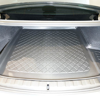 Tapis de coffre BMW Série 3 G20 PHEV, carrosserie sedán, fabrication 07.2019 - présent, coffre supérieur, plancher variable en la position la plus haute | 193642GRD