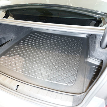 Tapis de coffre BMW Série 3 G20 PHEV, carrosserie sedán, fabrication 07.2019 - présent, coffre supérieur, plancher variable en la position la plus haute | 193642GRD