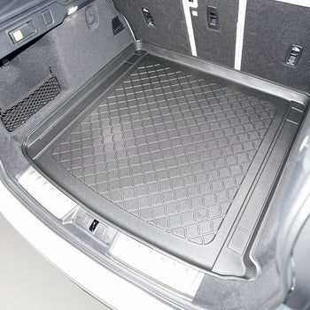 Tapis de coffre Jaguar F-Pace MHEV, carrosserie suv, fabrication 2020 - présent, inclusivement pour modèles avec système des rails de fixation, ne correspond pas au phev | 193718GRD