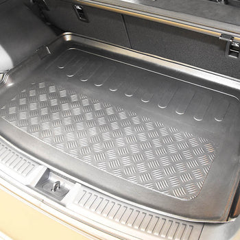 Tapis de coffre KGM Korando, carrosserie suv, fabrication 2025 - présent, plancher variable en la position la plus haute, avec oreilles latérales amovibles | 193735BSC