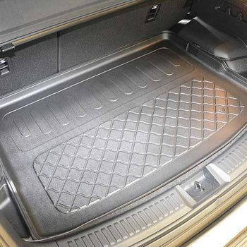 Tapis de coffre KGM Korando, carrosserie suv, fabrication 2025 - présent, plancher variable en la position la plus haute, avec oreilles latérales amovibles | 193735GRD
