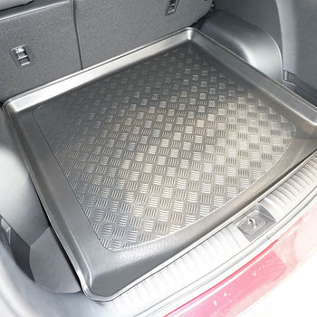 Tapis de coffre KGM Torres Hybrid, carrosserie suv, fabrication 03.2025 - présent, coffre supérieur, plancher variable en la position la plus haute | 193742BSC