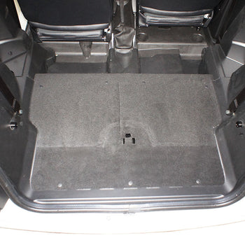 Tapis de coffre Microcar M.GO M. GO 3, carrosserie berline, fabrication 07.2015 - 03.2017, 2 ème rangée abaissée | 193751GRD
