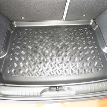 Tapis de coffre Fiat Hybrid, carrosserie berline, fabrication 01.2024 - présent, coffre supérieur, plancher variable en la position la plus haute | 193775BSC