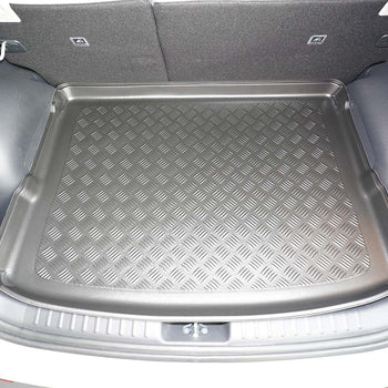 Tapis de coffre Kia Niro e- II, carrosserie suv, fabrication 07.2022 - présent, coffre supérieur, plancher variable en la position la plus haute, ne correspond pas au phev | 193824BSC