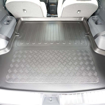 Tapis de coffre Kia EV9, carrosserie suv, fabrication 2023 - présent, 6-7 places, derriere 2e rangée de sieges (3e rangée abaissée) | 193825BSC