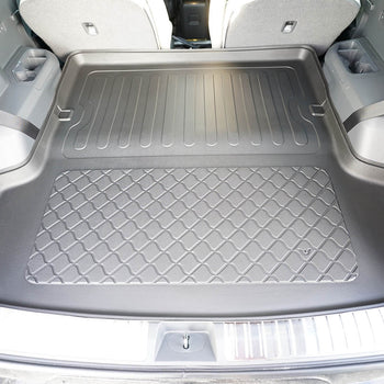 Tapis de coffre Kia EV9, carrosserie suv, fabrication 2023 - présent, 6-7 places, derriere 2e rangée de sieges (3e rangée abaissée) | 193825GRD