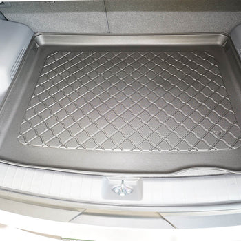 Tapis de coffre Kia EV3, carrosserie suv, fabrication 11.2024 - présent, coffre supérieur, plancher variable en la position la plus haute, avec/sans subwoofer | 193826GRD