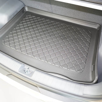 Tapis de coffre Kia EV3, carrosserie suv, fabrication 11.2024 - présent, coffre supérieur, plancher variable en la position la plus haute, avec/sans subwoofer | 193826GRD