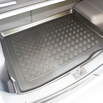 Tapis de coffre Kia EV3, carrosserie suv, fabrication 11.2024 - présent, coffre supérieur, plancher variable en la position la plus haute, avec/sans subwoofer | 193826BSC