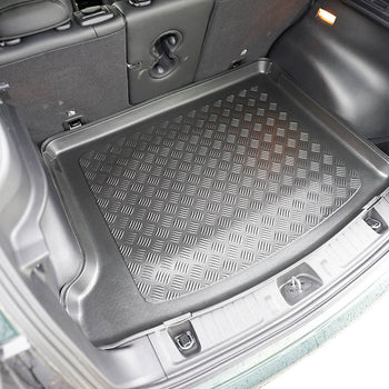 Tapis de coffre Jeep Compass II (MP) 4xe, carrosserie suv, fabrication 07.2020 - présent, coffre supérieur, plancher variable en la position la plus haute | 193832BSC