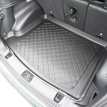 Tapis de coffre Jeep Compass Plug-in Hybrid, carrosserie suv, fabrication 2021 - présent, coffre supérieur, plancher variable en la position la plus haute | 193832GRD