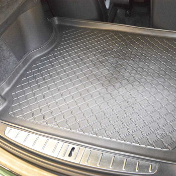 Tapis de coffre Tesla Model X, carrosserie suv, fabrication 10.2016 - 12.2020, coffre supérieur | 193862GRD