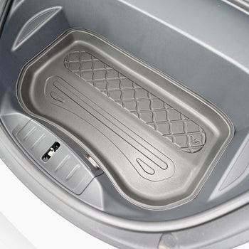 Tapis de coffre Tesla Model 3 Facelift, carrosserie sedán, fabrication 2020 - présent, coffre avant, rwd / 4wd | 193868GRD