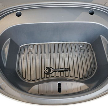 Tapis de coffre Tesla Model 3 Facelift, carrosserie sedán, fabrication 2020 - présent, coffre avant, rwd / 4wd | 193868GRD