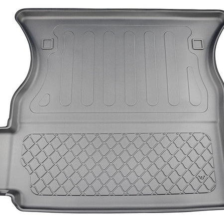 Tapis de coffre Tesla Model X Facelift, carrosserie suv, fabrication 01.2021 - présent, 6-7 places, derriere 2e rangée de sieges (3e rangée abaissée) | 193874GRD