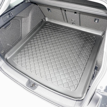 Tapis de coffre Volkswagen Golf 8 MHEV, carrosserie break, fabrication 11.2020 - présent, coffre supérieur, plancher variable en la position la plus haute | 193883GRD