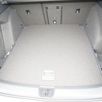 Tapis de coffre Volkswagen Golf 8 MHEV, carrosserie break, fabrication 11.2020 - présent, coffre supérieur, plancher variable en la position la plus haute | 193883GRD