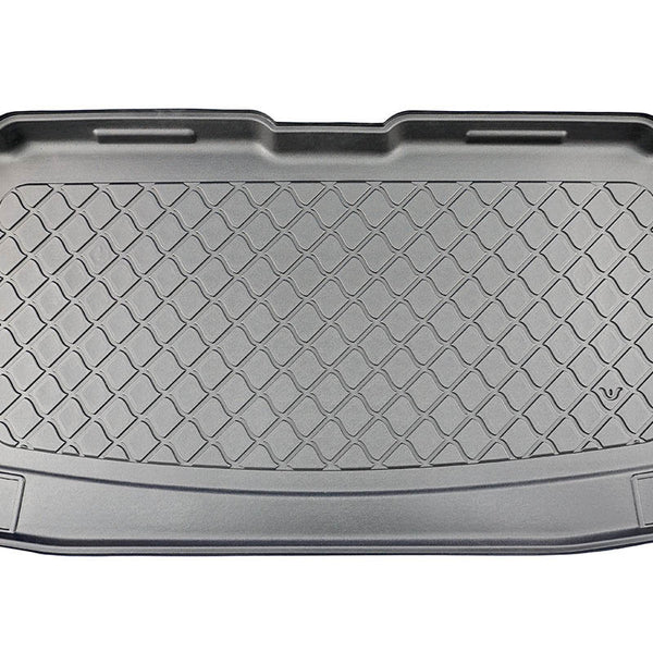 Tapis de coffre Volkswagen Caddy, carrosserie van, fabrication 11.2020 - présent, caddy, trendline, comfortline, highline, 7 places, derriere 3e rangée de sieges | 193891GRD