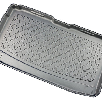 Tapis de coffre Volkswagen Caddy, carrosserie van, fabrication 11.2020 - présent, caddy, trendline, comfortline, highline, 7 places, derriere 3e rangée de sieges | 193891GRD