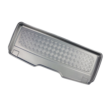 Tapis de coffre Volkswagen T7 Multivan eHybrid PHEV, carrosserie van, fabrication 10.2021 - présent, empattement court, derriere 3e rangée de sieges | 193893BSC