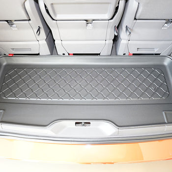 Tapis de coffre Volkswagen T7 Multivan, carrosserie van, fabrication 10.2021 - présent, empattement court, derriere 3e rangée de sieges | 193893GRD