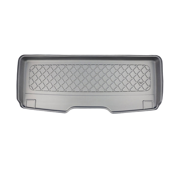 Tapis de coffre Volkswagen T7 Multivan eHybrid PHEV, carrosserie van, fabrication 10.2021 - présent, empattement court, derriere 3e rangée de sieges | 193893GRD