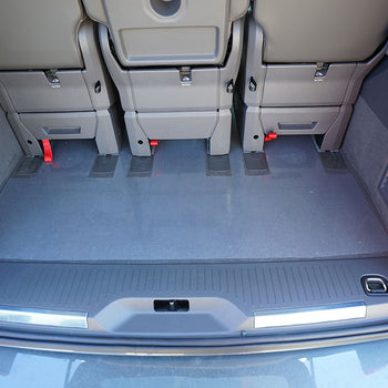 Tapis de coffre Volkswagen T7 Multivan, carrosserie van, fabrication 10.2021 - présent, empattement long, derriere 3e rangée de sieges | 193894BSC