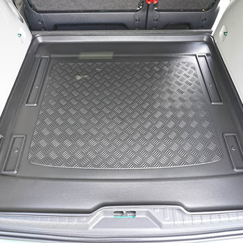 Tapis de coffre Volkswagen ID. BUZZ, carrosserie van, fabrication 05.2022 - présent, 5 places, empattement court, avec plancher multi-flex | 193898BSC