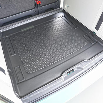 Tapis de coffre Volkswagen ID. BUZZ, carrosserie van, fabrication 05.2022 - présent, 5 places, empattement court, avec plancher multi-flex | 193898BSC
