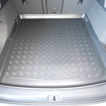 Tapis de coffre Volkswagen ID .7, carrosserie break, fabrication 06.2024 - présent, coffre supérieur, plancher variable en la position la plus haute | 193903BSC