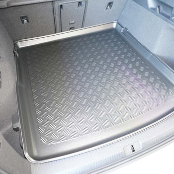 Tapis de coffre Volkswagen ID .7, carrosserie break, fabrication 06.2024 - présent, coffre supérieur, plancher variable en la position la plus haute | 193903BSC