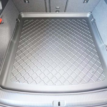 Tapis de coffre Volkswagen ID .7, carrosserie break, fabrication 06.2024 - présent, coffre supérieur, plancher variable en la position la plus haute | 193903GRD