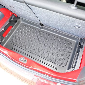 Tapis de coffre Volkswagen up! e-, carrosserie berline, fabrication 09.2019 - présent, coffre inférieur | 193984GRD