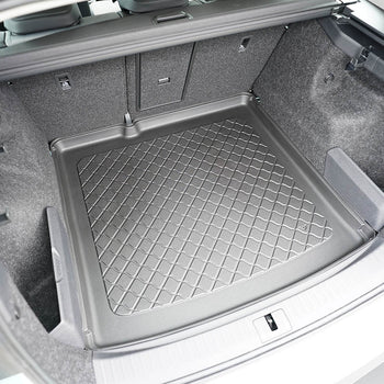 Tapis de coffre Skoda Enyaq iV, carrosserie suv, fabrication 04.2021 - 01.2022, coffre inférieur, sans plancher réglable en hauteur | 193988GRD