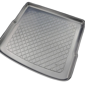 Tapis de coffre Skoda Enyaq IV Electric, carrosserie suv, fabrication 02.2022 - présent, coffre supérieur, plancher à bagages amovible en position médiane | 193989GRD