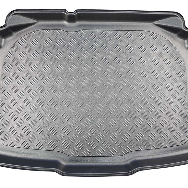 Tapis de coffre Skoda Fabia IV, carrosserie berline, fabrication 09.2021 - présent, coffre inférieur, sans/sous plancher variable | 193990BSC