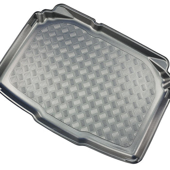 Tapis de coffre Skoda Fabia IV, carrosserie berline, fabrication 09.2021 - présent, coffre inférieur, sans/sous plancher variable | 193990BSC