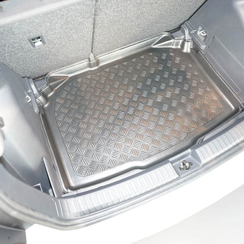 Tapis de coffre Skoda Fabia IV, carrosserie berline, fabrication 09.2021 - présent, coffre inférieur, sans/sous plancher variable | 193990BSC