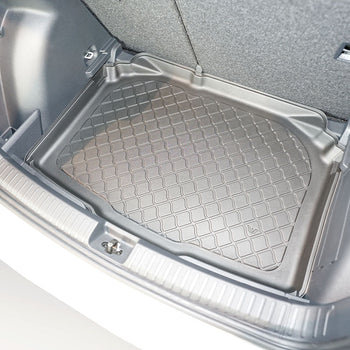 Tapis de coffre Skoda Fabia IV, carrosserie berline, fabrication 09.2021 - présent, coffre inférieur, sans/sous plancher variable | 193990GRD