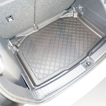 Tapis de coffre Skoda Fabia IV, carrosserie berline, fabrication 09.2021 - présent, coffre inférieur, sans/sous plancher variable | 193990GRD