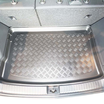 Tapis de coffre Skoda Fabia IV, carrosserie berline, fabrication 09.2021 - présent, coffre supérieur, sans/sous plancher variable | 193991BSC