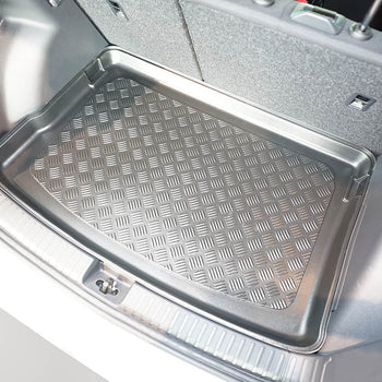 Tapis de coffre Skoda Fabia IV, carrosserie berline, fabrication 09.2021 - présent, coffre supérieur, sans/sous plancher variable | 193991BSC