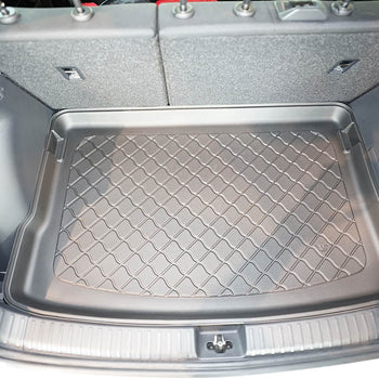 Tapis de coffre Skoda Fabia IV, carrosserie berline, fabrication 09.2021 - présent, coffre supérieur, sans/sous plancher variable | 193991GRD