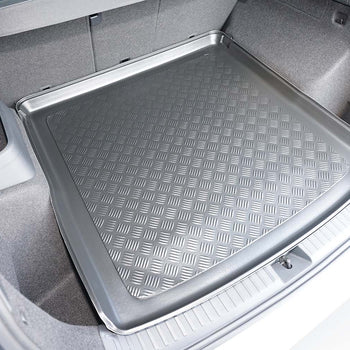 Tapis de coffre Skoda Kodiaq Facelift II, carrosserie suv, fabrication 12.2023 - présent, 5 places, coffre supérieur, plancher variable en la position la plus haute | 193993BSC