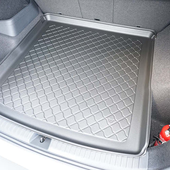 Tapis de coffre Skoda Kodiaq II MHEV, carrosserie suv, fabrication 02.2024 - présent, coffre supérieur, plancher variable en la position la plus haute | 193993GRD